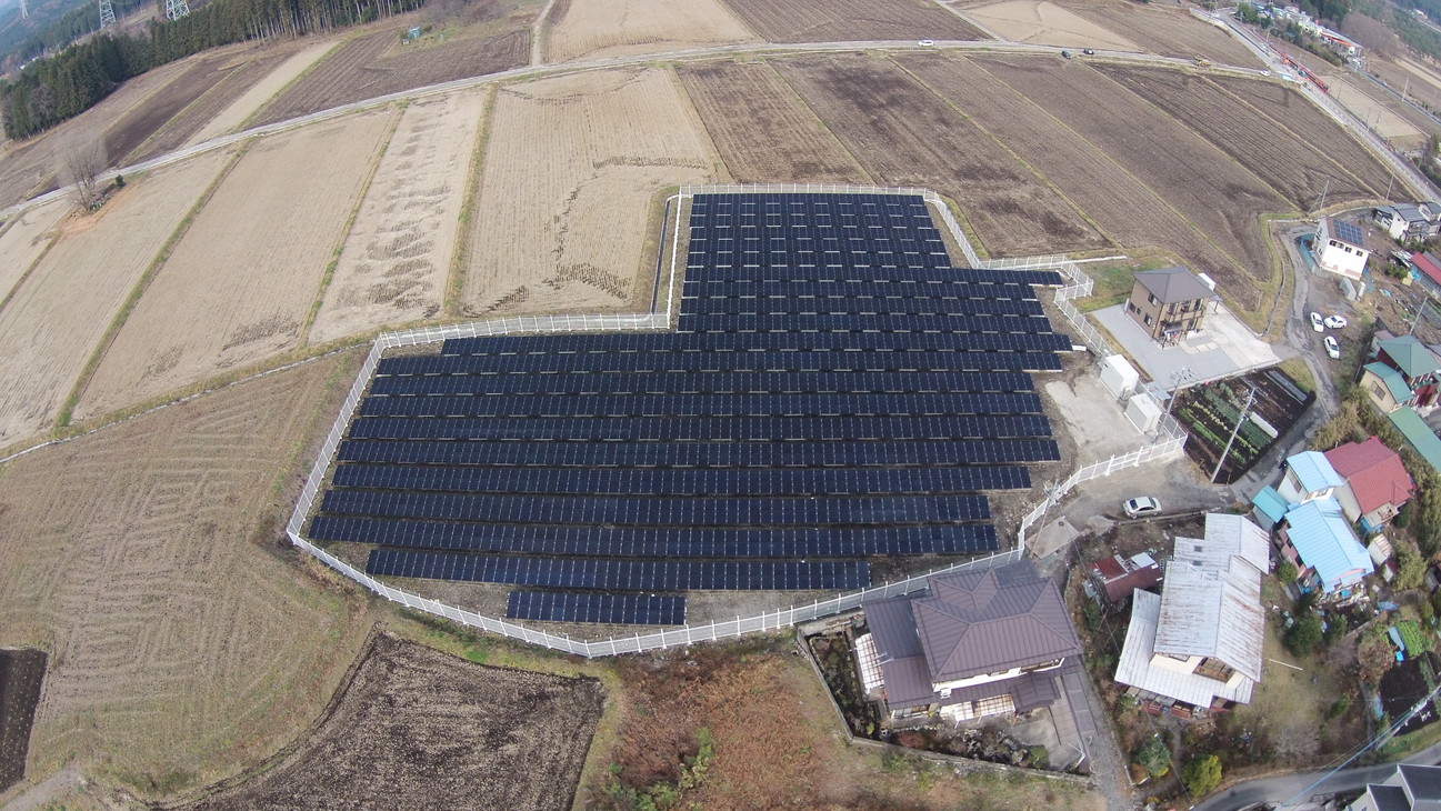 日光大桑太陽光発電所355KW