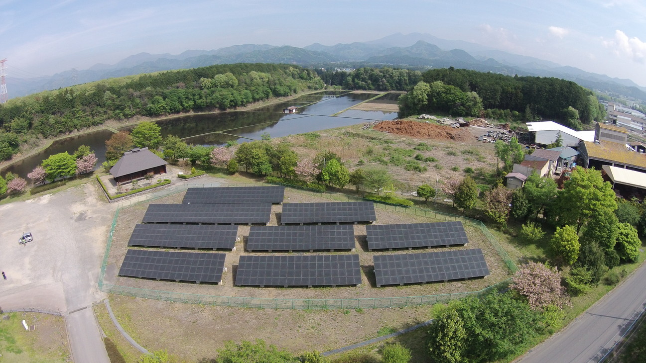 かたくりの湯太陽光100KW
