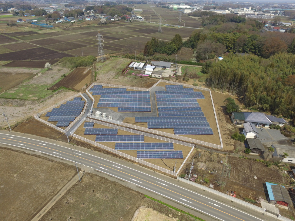 早川電工小山出井太陽光発電所430kW